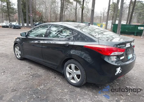 2013 Hyundai Elantra Gls from USA, damaged, VIN 5NPDH4AE7DH325006